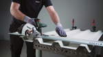 Пила циркулярная аккумуляторная METABO MKS 18 LTX 58 2х5,5 LiHD по металлу 600771700