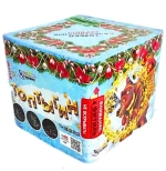 Батарея салютов Топтыгин (TKB222) от Тк Сервис, 49 залпов, 20 мм