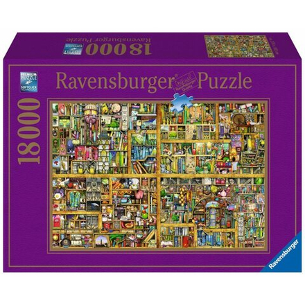 Ravensburger - Полка книжная стеллаж Puzzle Magic с книгами XXL 18000 шт. 178254