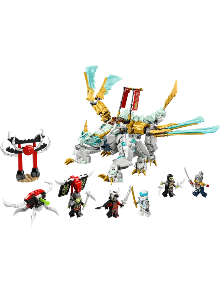 Конструктор NINJAGO 71786 Ледяной Дракон Зейна