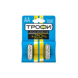 Батарейки Трофи LR6-2BL ENERGY MAX Alkaline