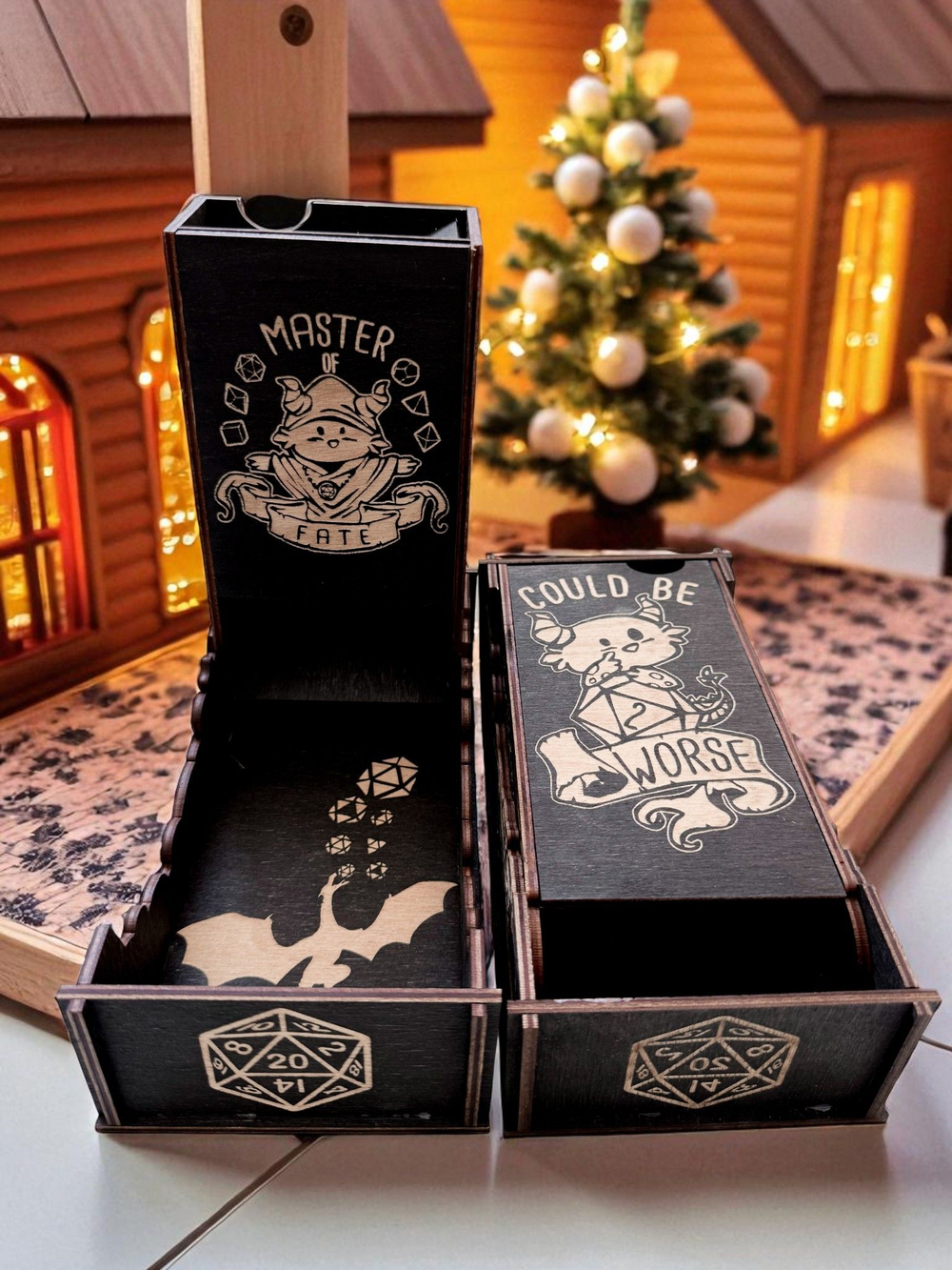 Dice Tower «Вершитель судеб» — дерево