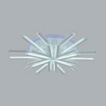 8029/95CL LEDIO LN25 248 белый/белый, металл/акрил Потолочный светильник с ПДУ  c подсв. осн. LED 95W 3000-6000К 220V ALBERTA