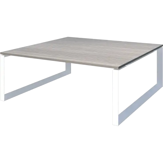 Стол переговорный на металлокаркасе НТМП.О-200.11  2000x1100x750 Аргентум-МП