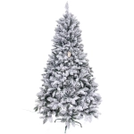 Ёлка «Снежные огни» 210 см, ПВХ с белым напылением 310 ламп LED (1222 ветки)