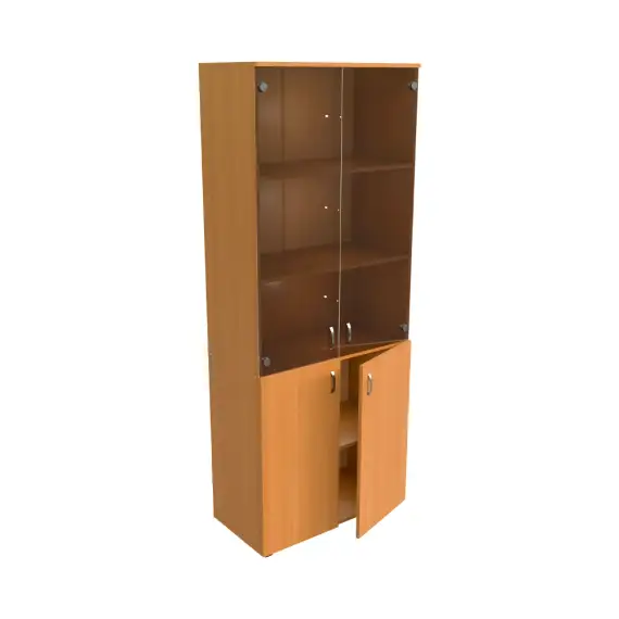 Шкаф стекло бронза ЛФ217 800х406х2000, ольха