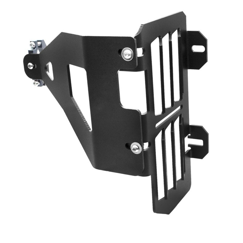 Radiator guard for Honda CRF300L (no brand) with side bracket reinforcement (2021-Up)
