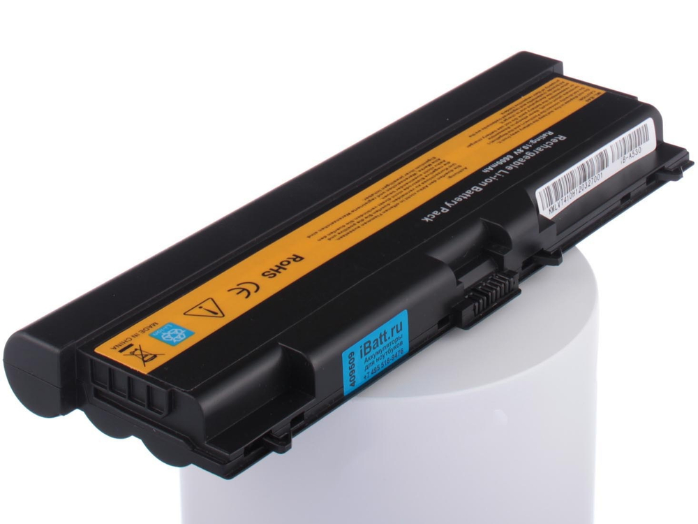 Аккумулятор iBatt 6600mAh, для ThinkPad W510 Thinkpad Edge 14 L512 L412 T510i L410 SL410 E50-70 L510 E420 E520