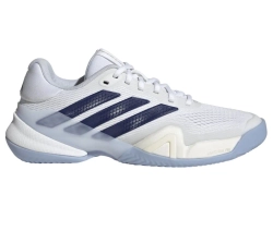 Женские Кроссовки теннисные Adidas Barricade 14 W CL - cloud white/cyber metallic/dark blue