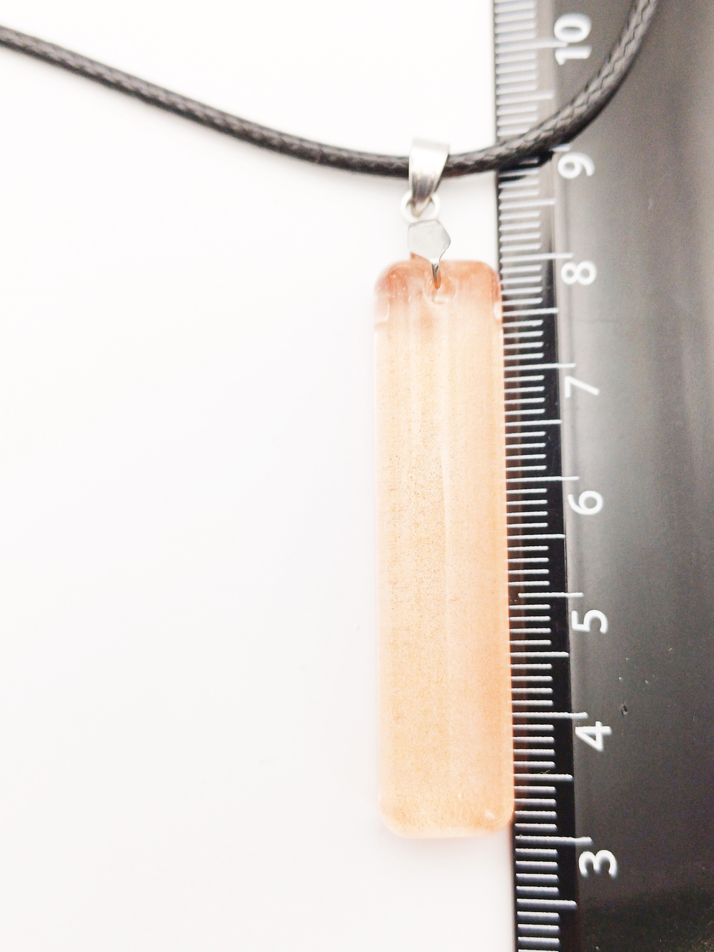 Кулон прозрачный кристалл