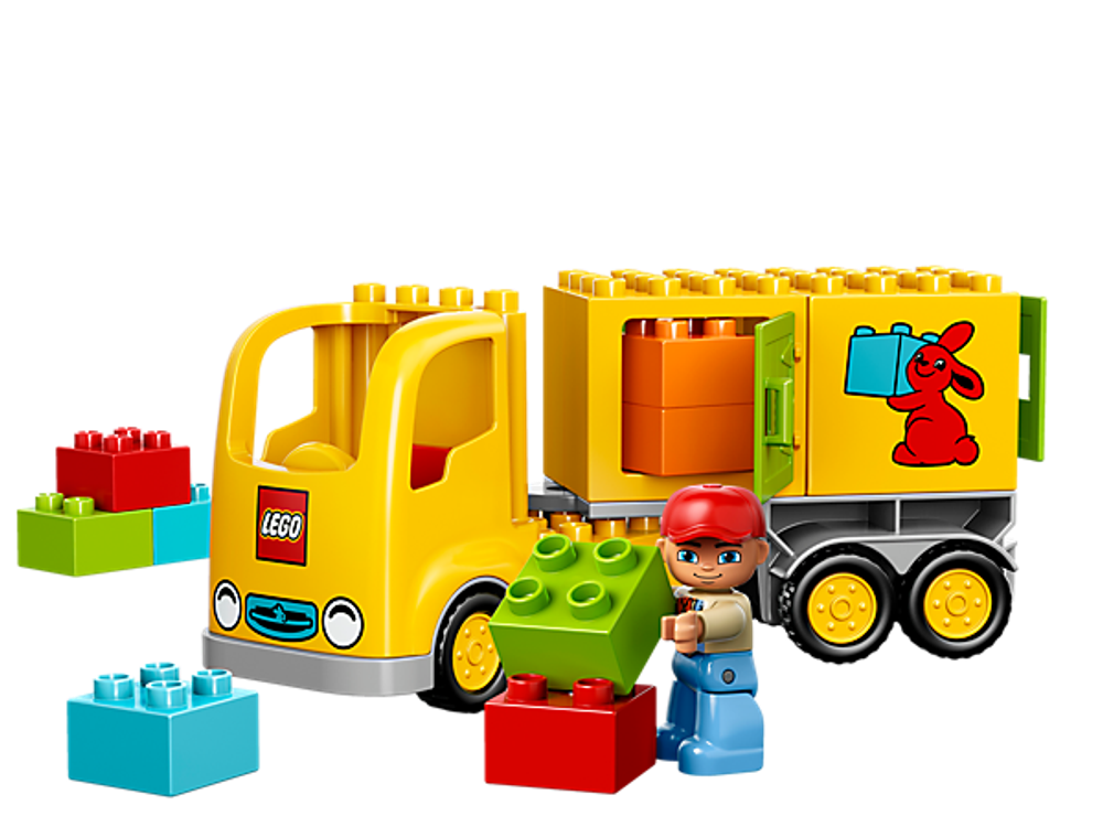 LEGO Duplo: Желтый грузовик 10601 — Delivery Vehicle — Лего Дупло