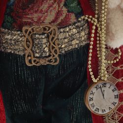 GAEM Дед Мороз, L30 W17 H49 см