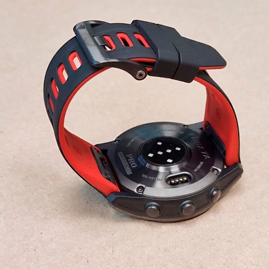 Ремешок силиконовый двухцветный 26 мм для Garmin Fenix 7x/6x/5x/5x plus/3, Descent, Tactix, Enduro, D2,  Instinct 2X