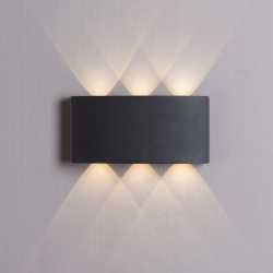 Уличный накладной светильник Arte Lamp A3722AL-2BK