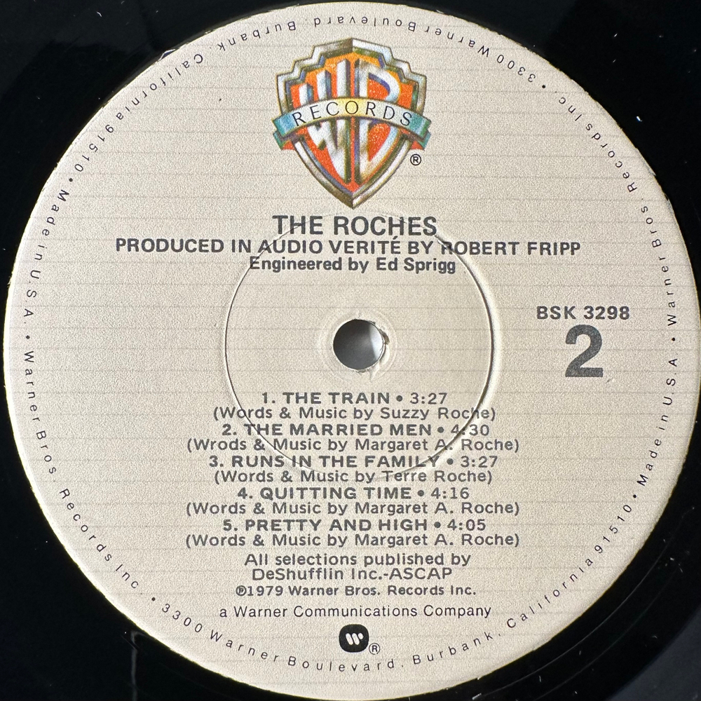 The Roches ‎– The Roches (США 1979г.)