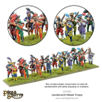Warlord Pike & Shotte Landsknechts missile troops