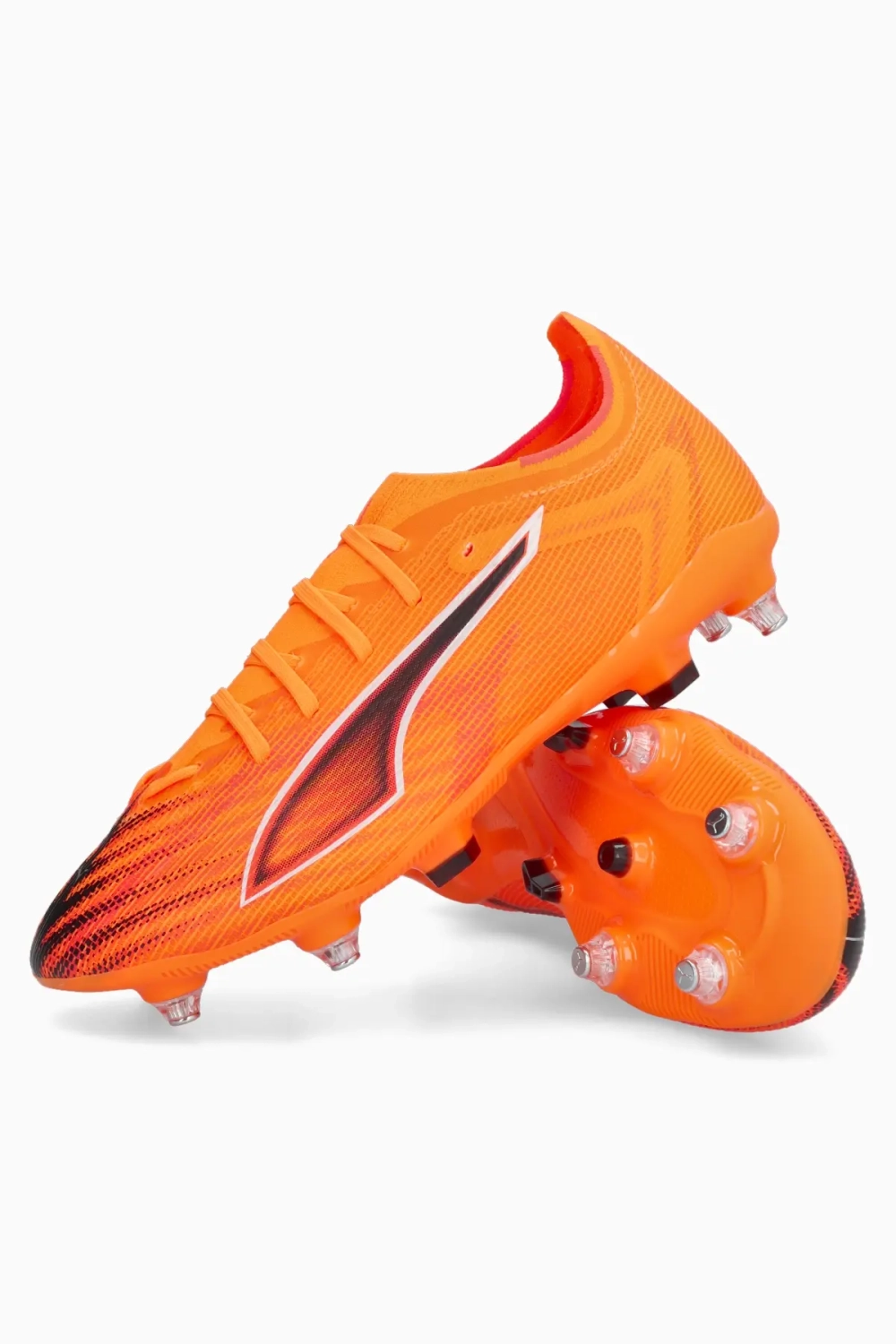 Бутсы Puma Ultra 6 Match MxSG - оранжевый