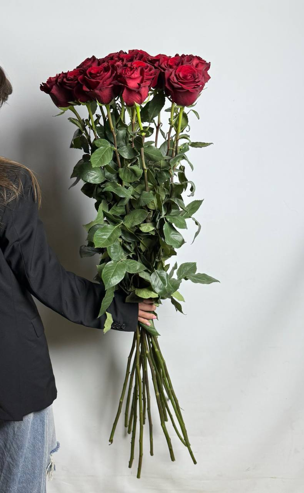 Шикарная метровая роза