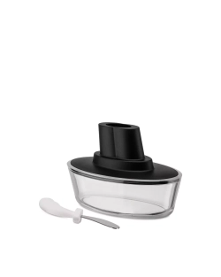 Alessi - Масленка в форме корабля, черная / артикул   ASG13 B  / GTIN 8003299958078