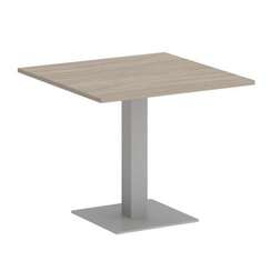 Onix Direct Стол квадратный O.SPRG-2 Дуб Аттик/Металл Серый 900*900*750