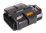 Газонокосилка аккумуляторная самоходная WORX WG761E 80В 51см