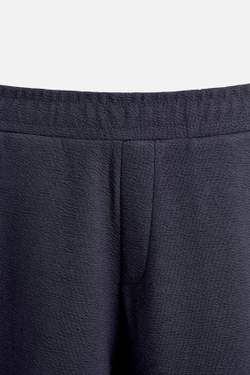 ZARA ЖАККАРДОВЫЕ ДЖОГГЕРЫ С РЕЛЬЕФНЫМ УЗОРОМ, МОРСКОЙ СИНИЙ