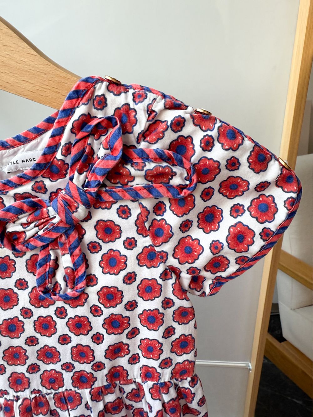 Хлопковое платье Little Marc Jacobs, 80