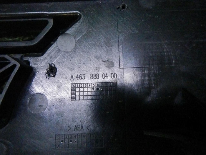 Решетка радиатора Mercedes G W463 (2018-н.в.)