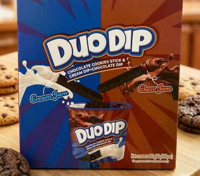 Печенье DUO DIP Шоко крем 40гр 8*12