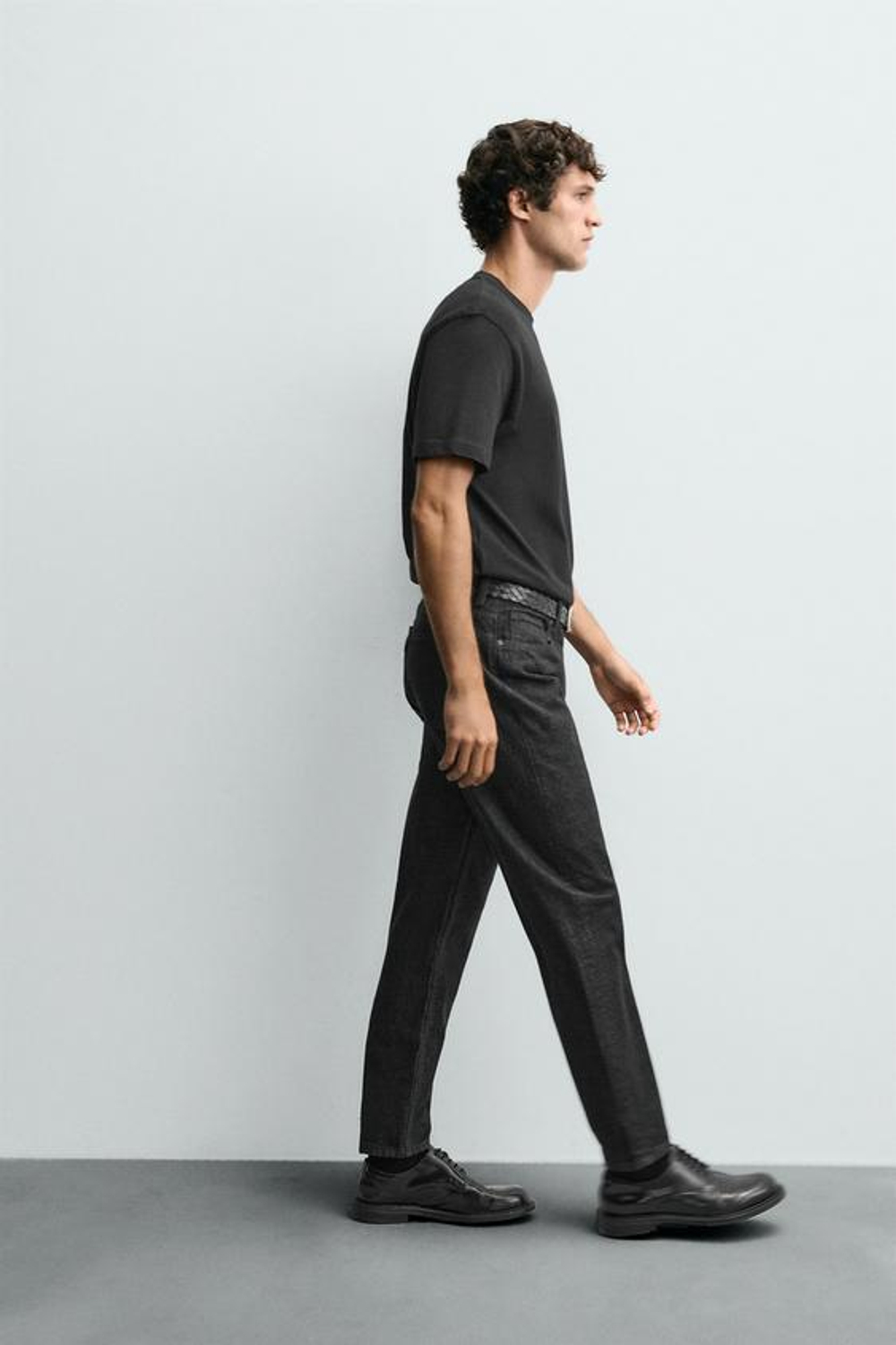 ZARA ДЖИНСЫ SLIM FIT, ЧЕРНЫЙ