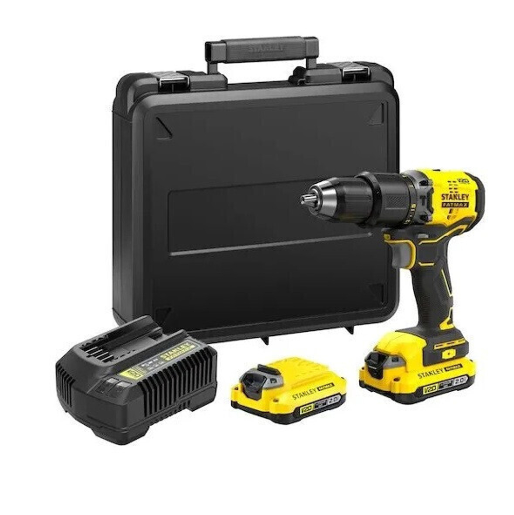Дрель-шуруповерт аккумуляторная Stanley SFMCD715D2K-QW