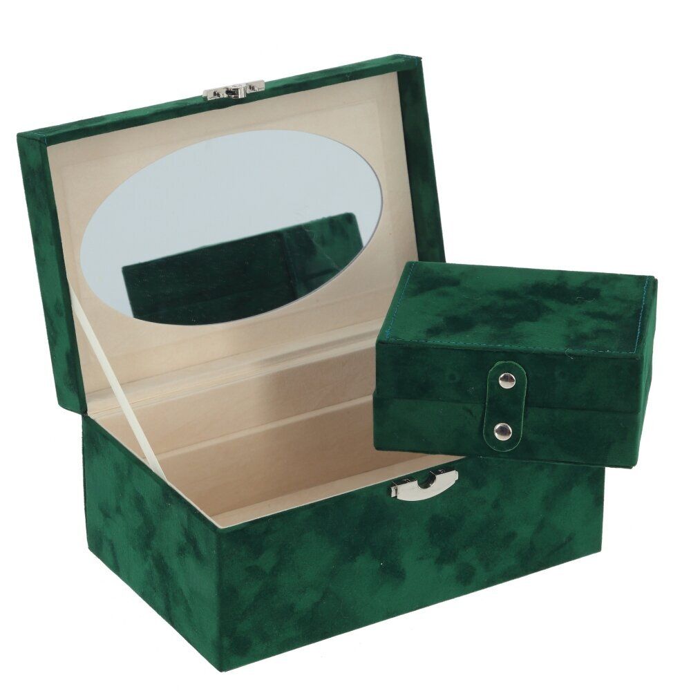 GAEM Шкатулка для украшений с дорожным футляром, L24 W15 H11 см