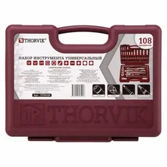 Набор инструмента "THORVIK" UTS0108 108 ПРЕДМЕТОВ