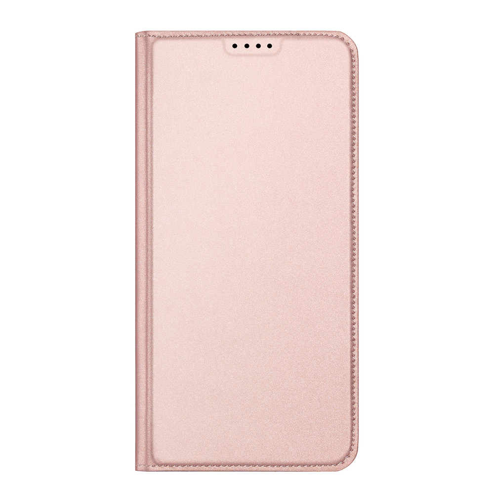 Чехол книжка розового цвета для Xiaomi 17T Pro, серия Skin Pro Series от Dux Ducis