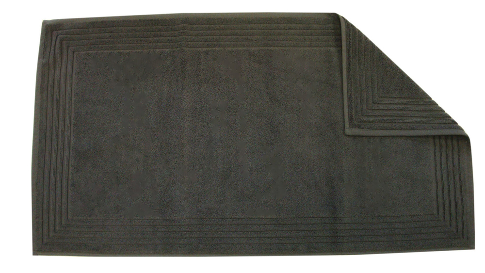 Коврик для ванной UNI ANTHRACITE темно Blanc des Vosges 50x90 Серый