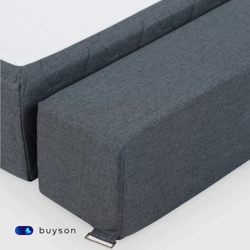 Бескаркасный диван-кровать c подлокотниками BuyDream Plus (джинс)
