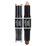 wet n wild, MegaGlo, двусторонний контурный стик, средний / коричневый, 8 г (0,28 унции)