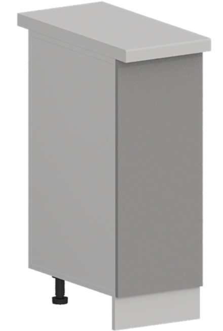 Кухня Модуль ШН 300 Графит / Лайт Грей