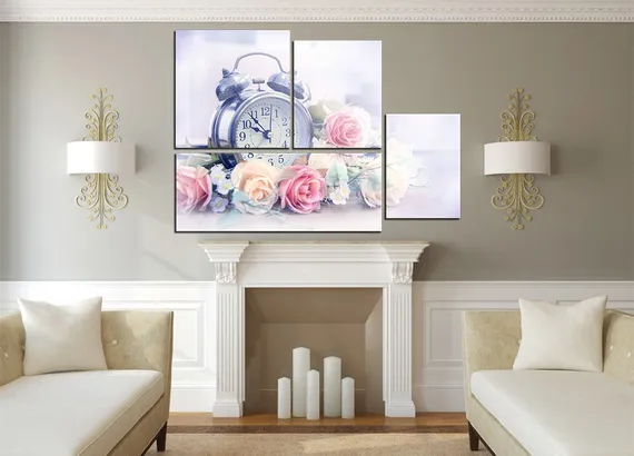 Модульная картина "Весенние часы"