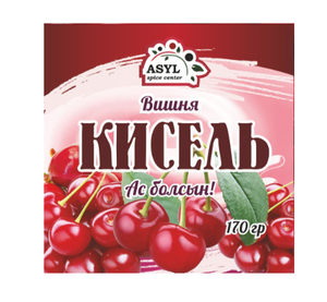 КИСЕЛЬ АСЫЛ ВИШНЯ 170ГР БРИКЕТ