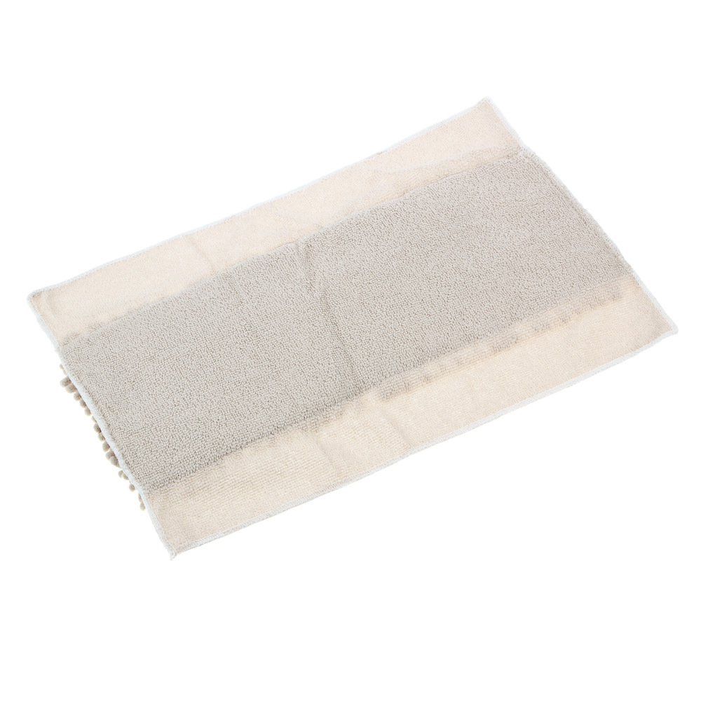 Насадка-салфетка  для швабры из микрофибры лапша 10*40 см