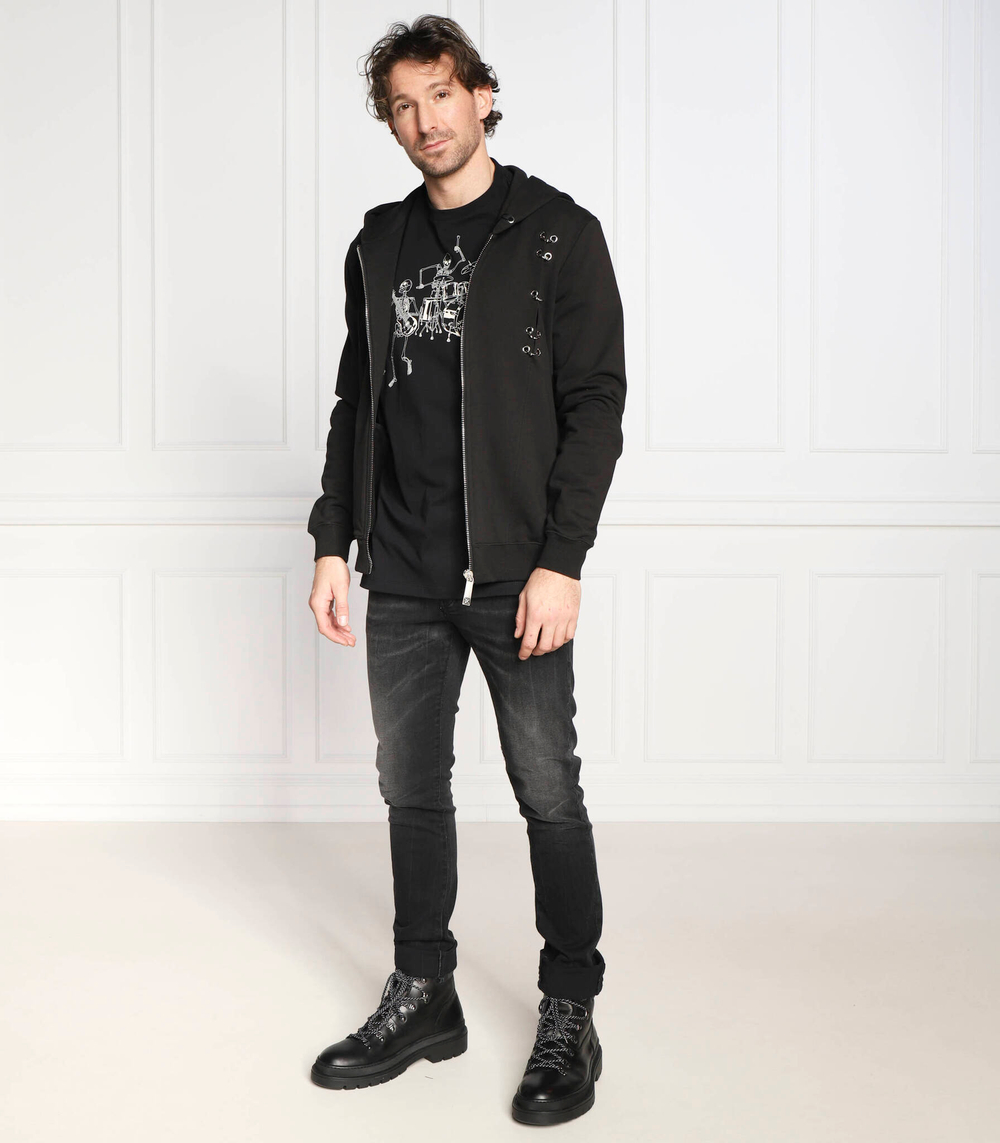 Худи John Richmond - черный(RMA22097FE)