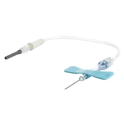 Игла-бабочка SAFETY с луер-адаптером к многоразовому держателю 10 см 23Gх3/4 50 шт