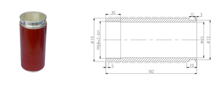 Контакт подвижный BT.12.112 VS1-12 1600-2000A, copper