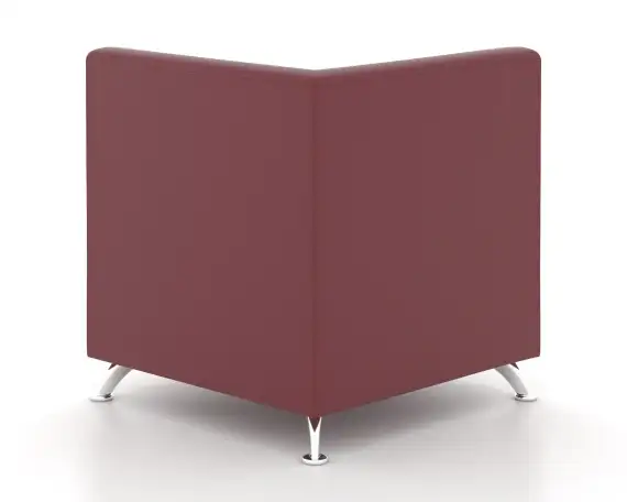 Угловой прямоугольный модуль Интер Хром