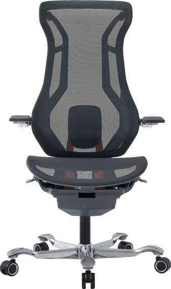 Эргономичное кресло Atom Black Сетка Черный