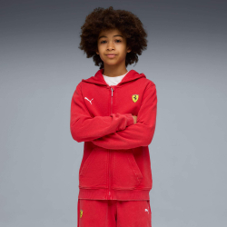 PUMA X SCUDERIA FERRARI СПОРТИВНАЯ ТОЛСТОВКА С КАПЮШОНОМ SPORTSWEAR, КРАСНЫЙ