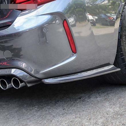 Карбоновые канарды заднего бампера для BMW M2 F87 БМВ тюнинг