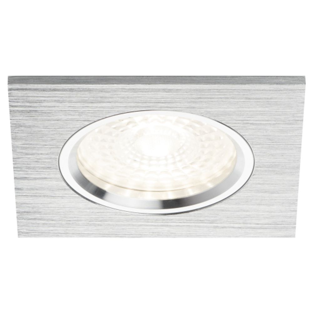 KL57 SL Светильник ЭРА литой алюминевый MR16,12V/220V, 50W серебро | Алюминиевые встраиваемые светильники