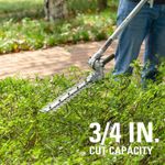 Насадка кусторез для триммеров 40v: 1301507, 2105707 и 1301807